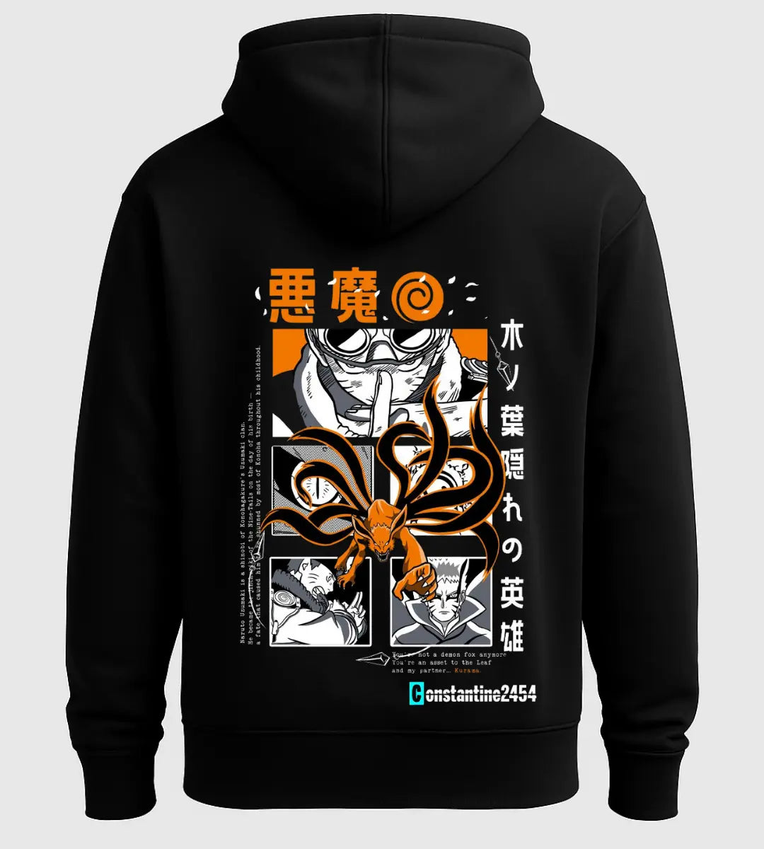 Demon Fox Hoodie Lorinfo