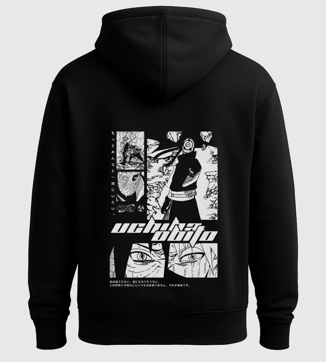 Uchiha Obito Manga Hoodie Lorinfo