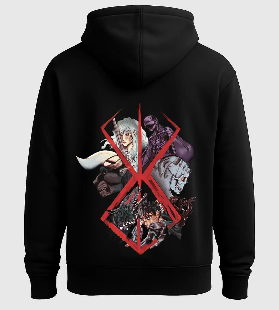 Crimson Eclipse Hoodie Lorinfo