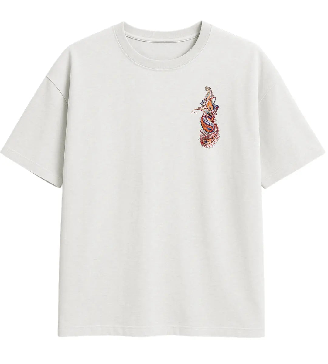 Paisley Touch Oversize T-Shirt Lorinfo