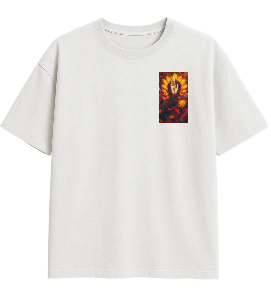 Lotus Light Oversize T-Shirt Lorinfo
