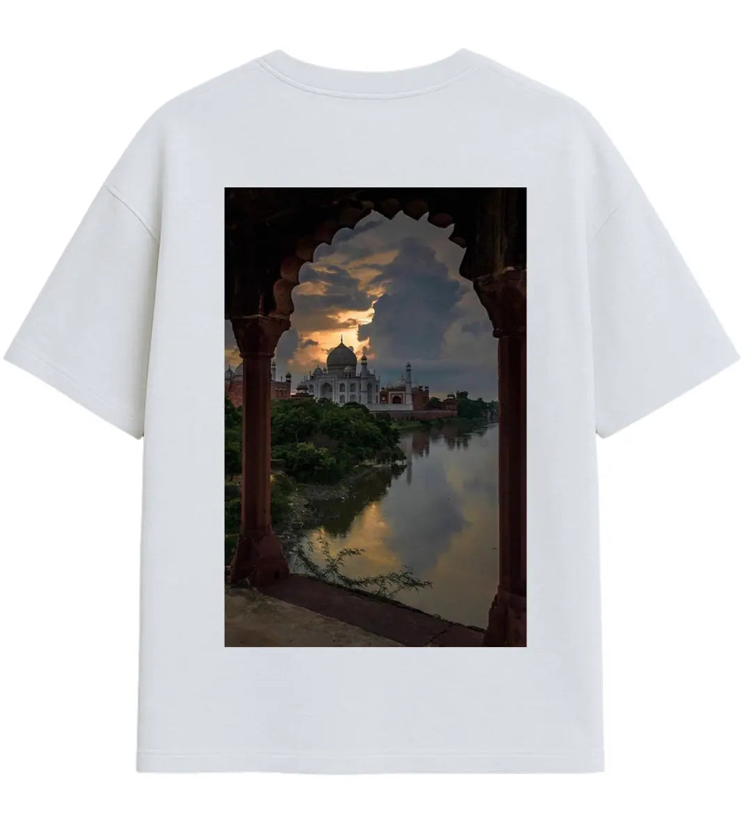 Taj Mahal Oversize T-Shirt Lorinfo