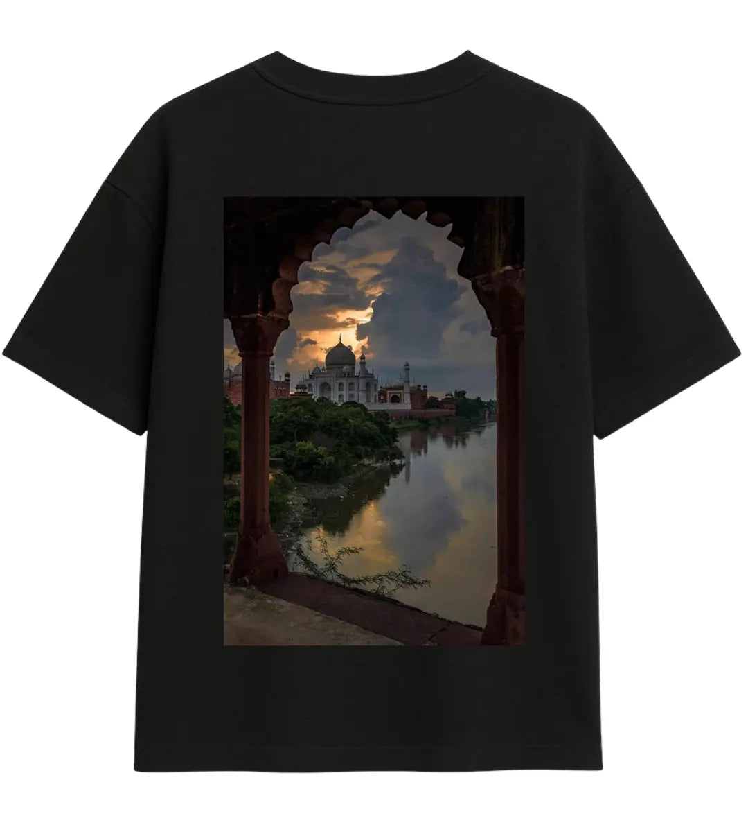 Taj Mahal Oversize T-Shirt Lorinfo