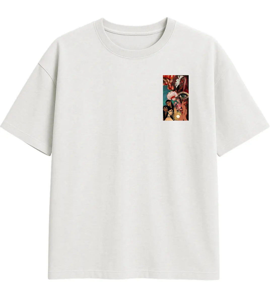 Eyes Of Goddes Oversize T-Shirt Lorinfo