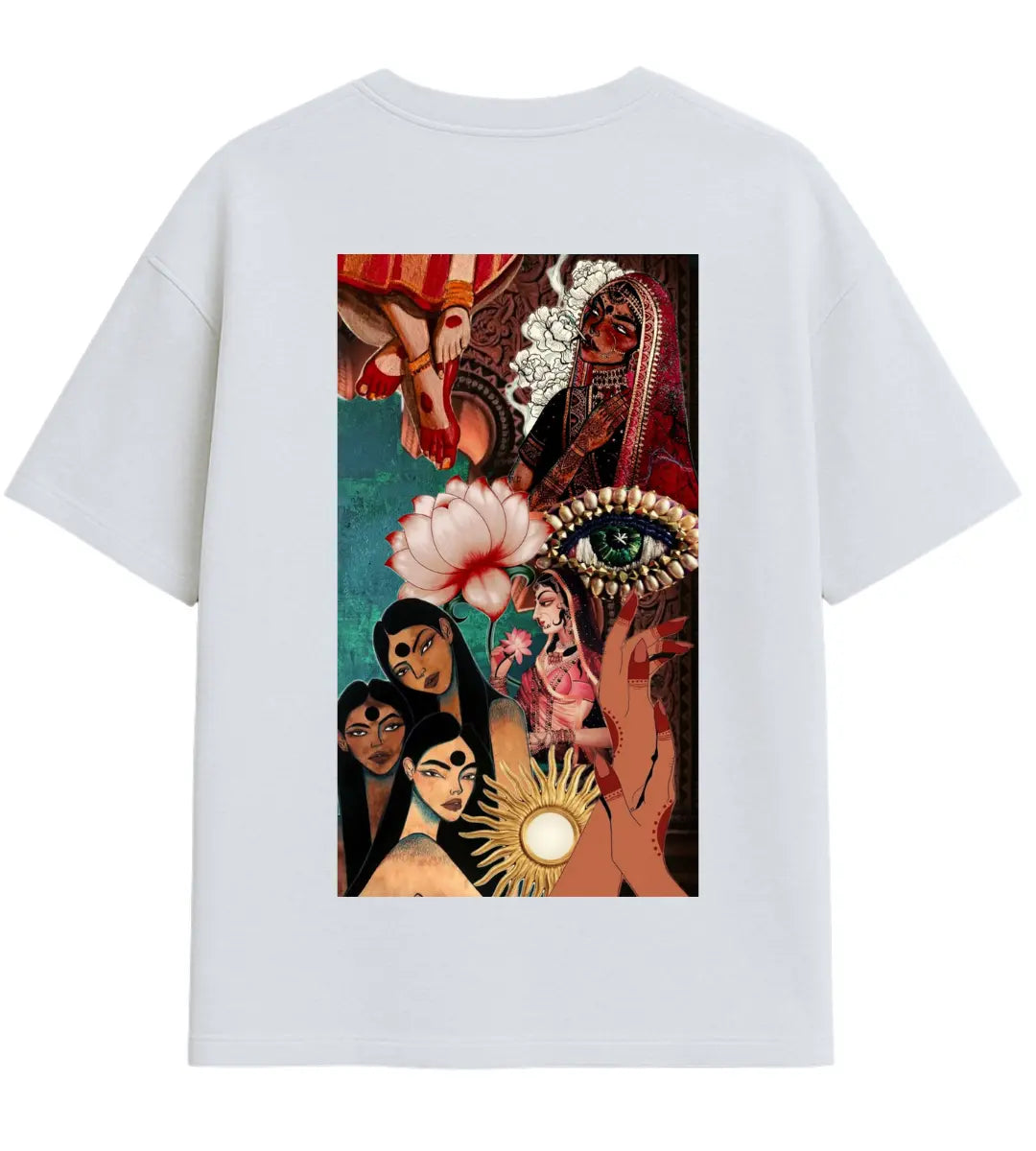 Eyes Of Goddes Oversize T-Shirt Lorinfo