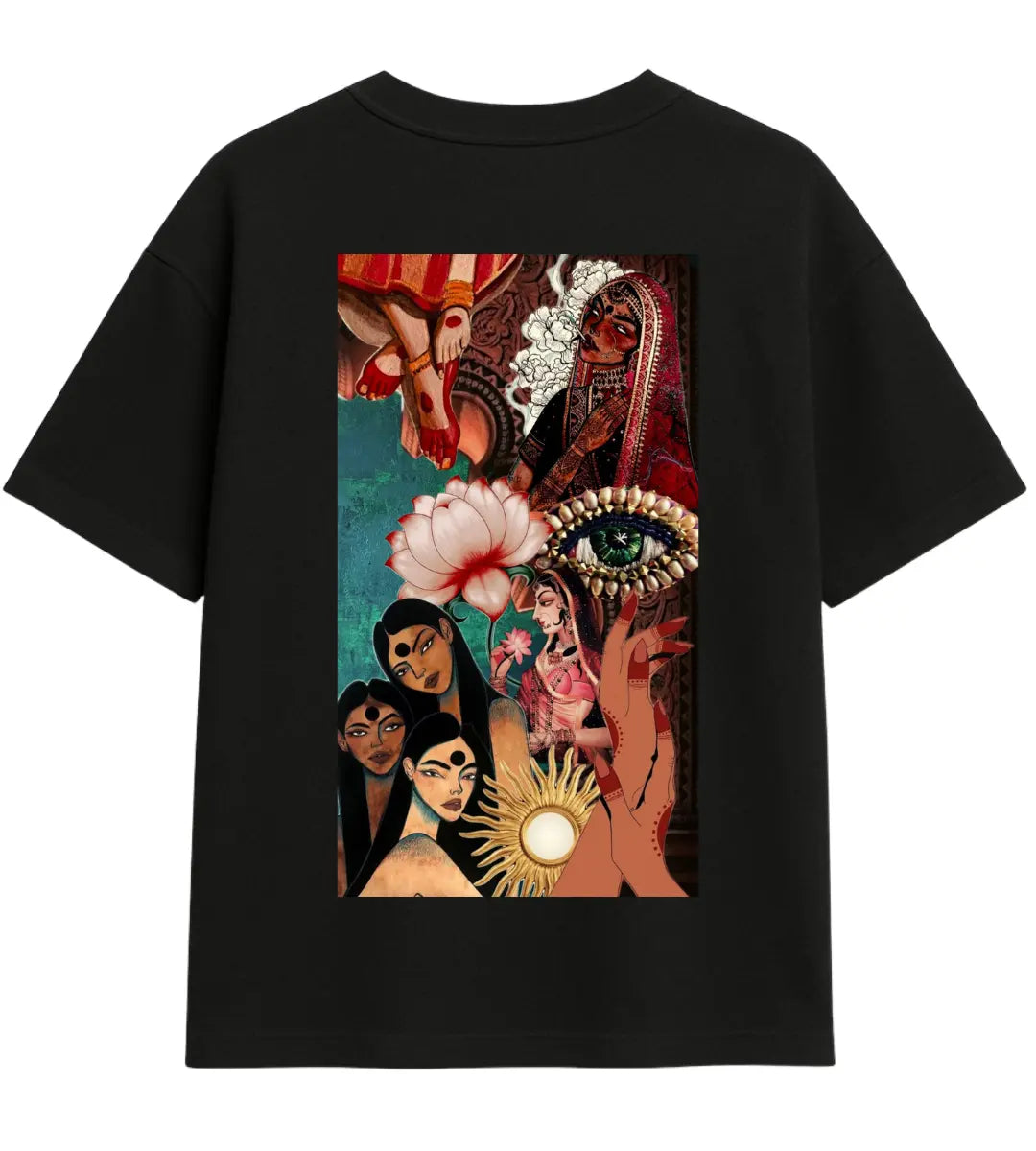 Eyes Of Goddes Oversize T-Shirt Lorinfo