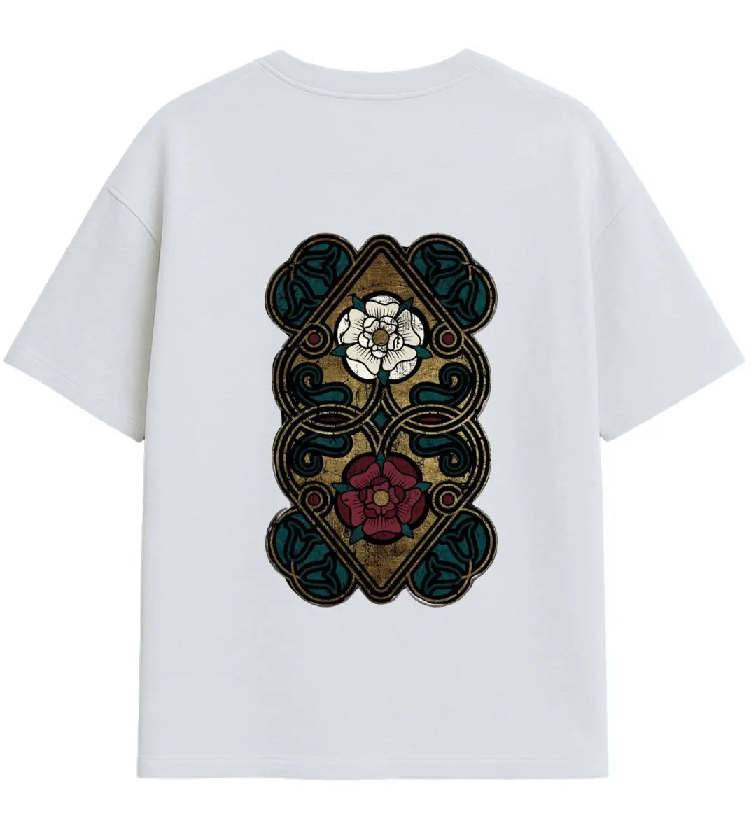 Gül Kartı Oversize T-Shirt Lorinfo