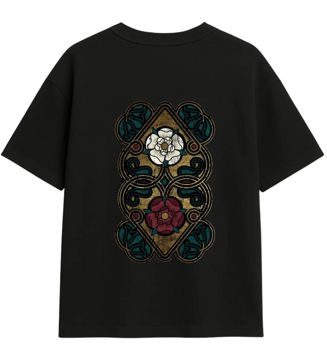 Gül Kartı Oversize T-Shirt Lorinfo