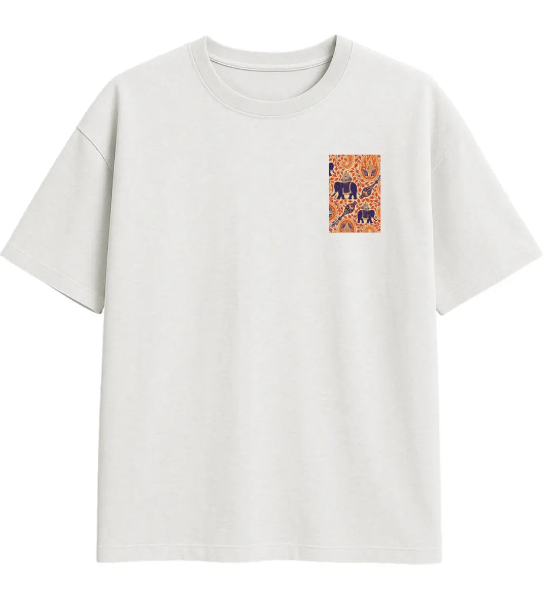 Fil Yolu Oversize T-Shirt Lorinfo