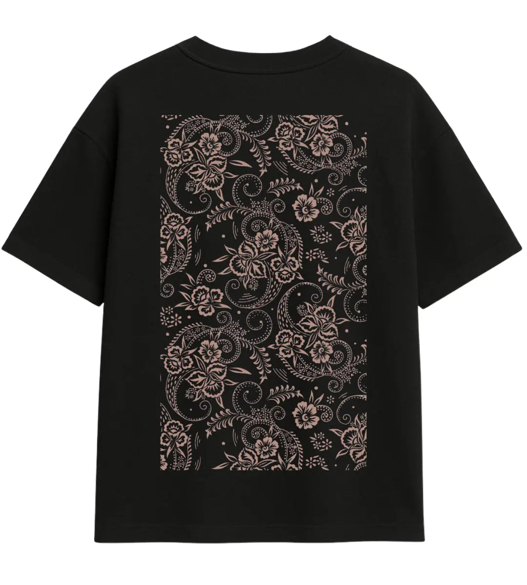 İnce İşlemeler Oversize T-Shirt Lorinfo
