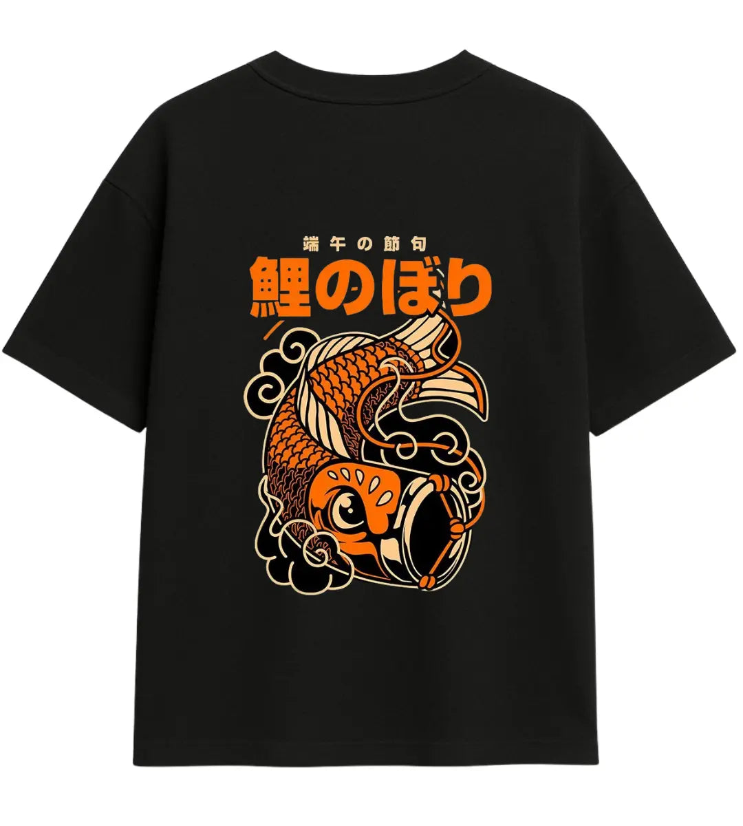 Koi Balık Oversize T-Shirt Lorinfo