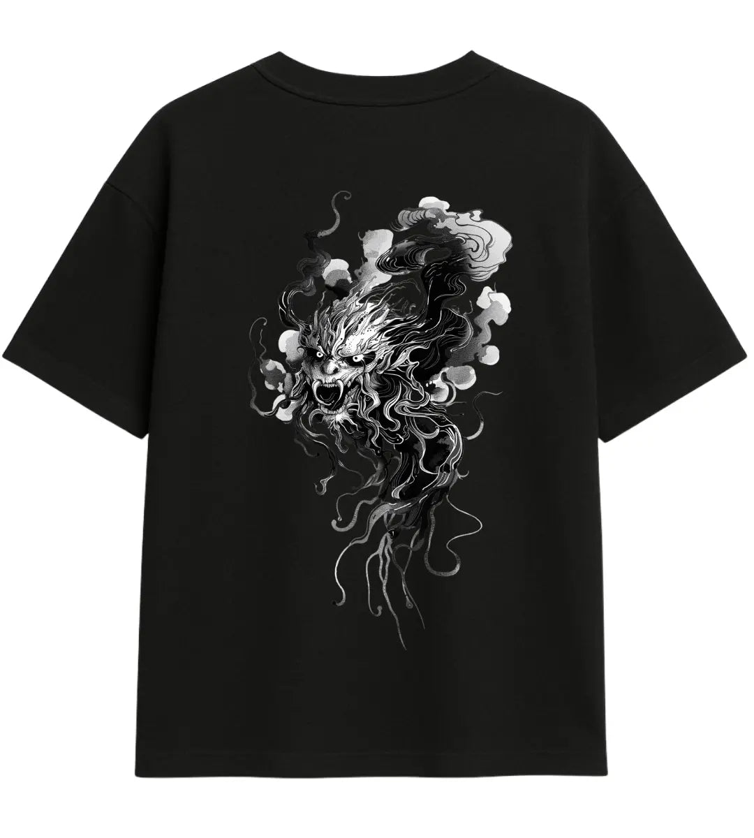 Phantom Dragon Oversize T-Shirt Lorinfo