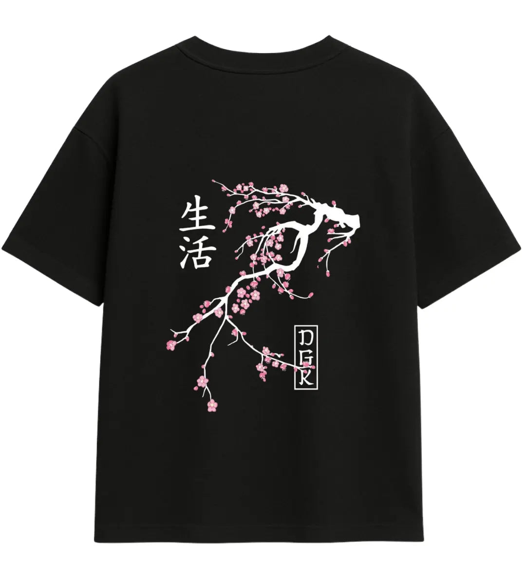 Sakura Life Oversize T-Shirt Lorinfo