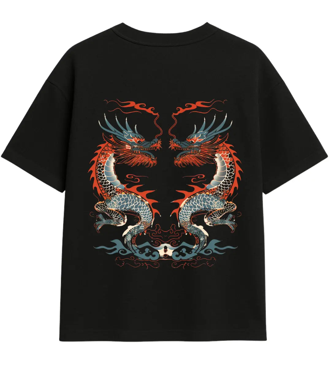 Twin Flame Oversize T-Shirt Lorinfo
