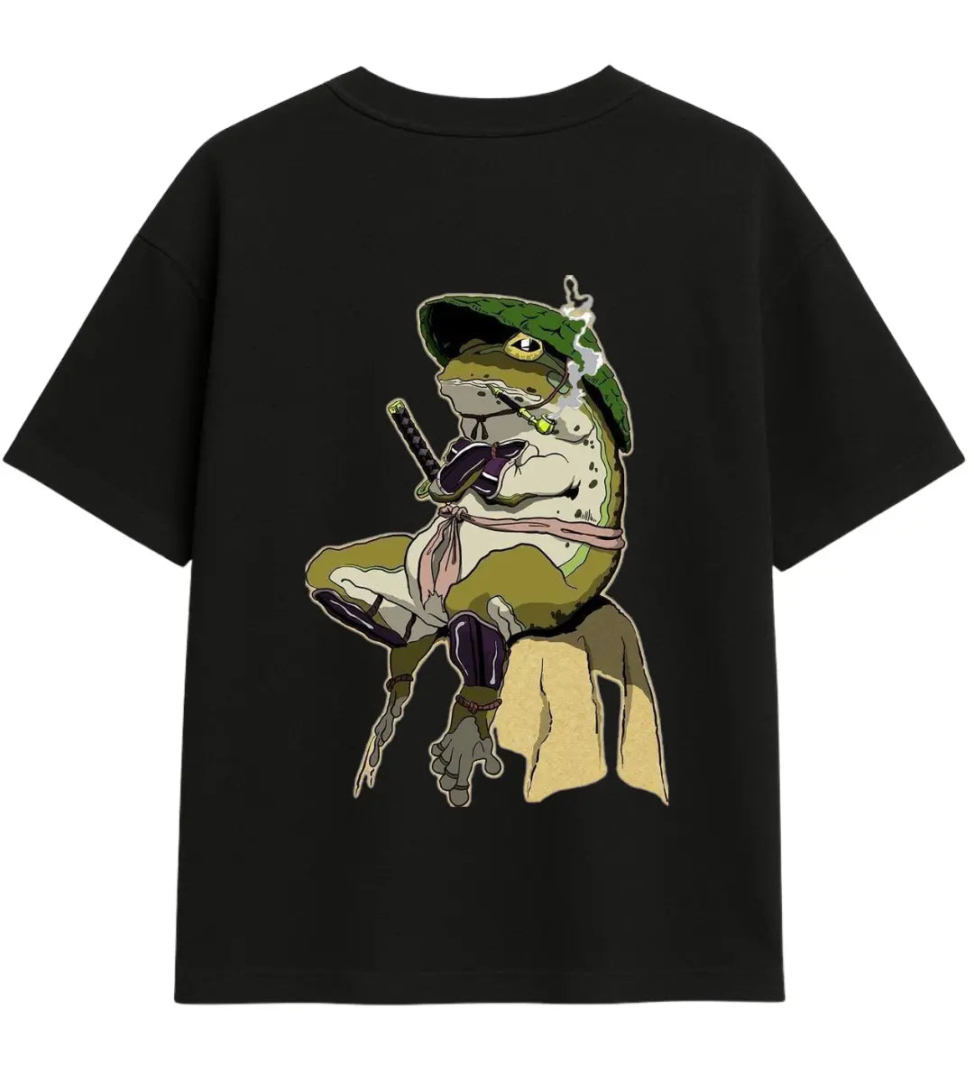 Ronin Frog Oversize T-Shirt Lorinfo