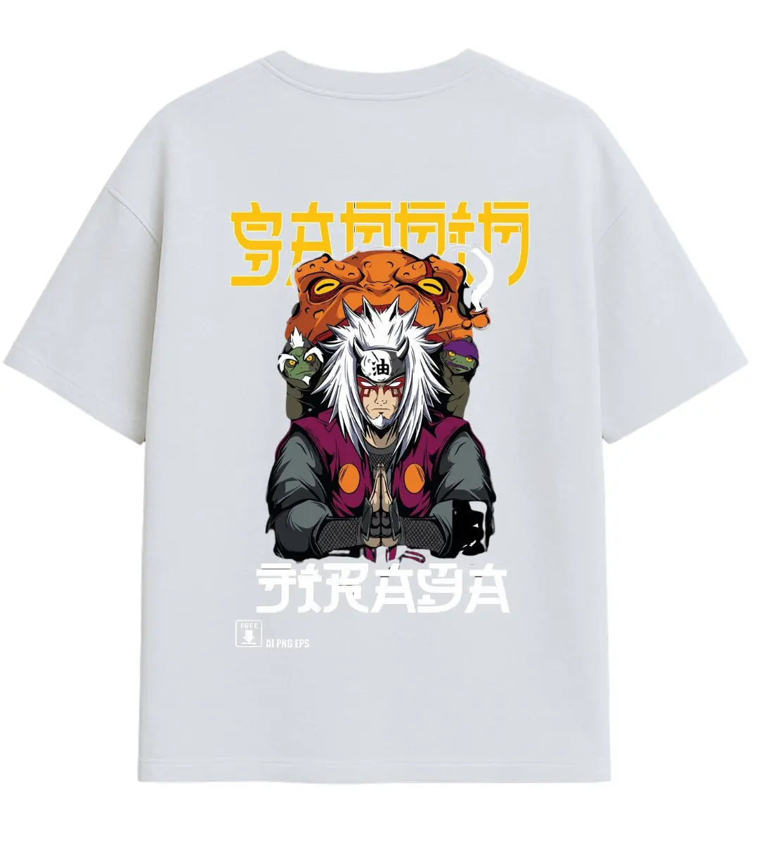 Sensei Tiger Oversize T-Shirt Lorinfo