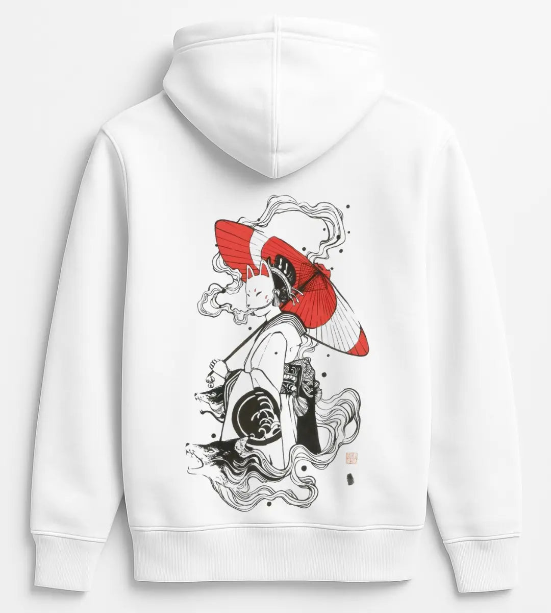 Kitsune’nin Gölgesi Hoodie Lorinfo