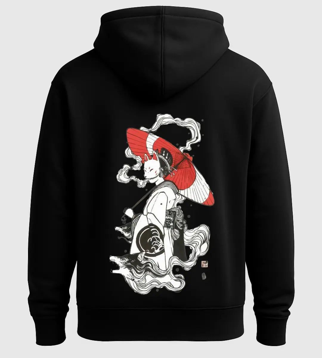 Kitsune’nin Gölgesi Hoodie Lorinfo