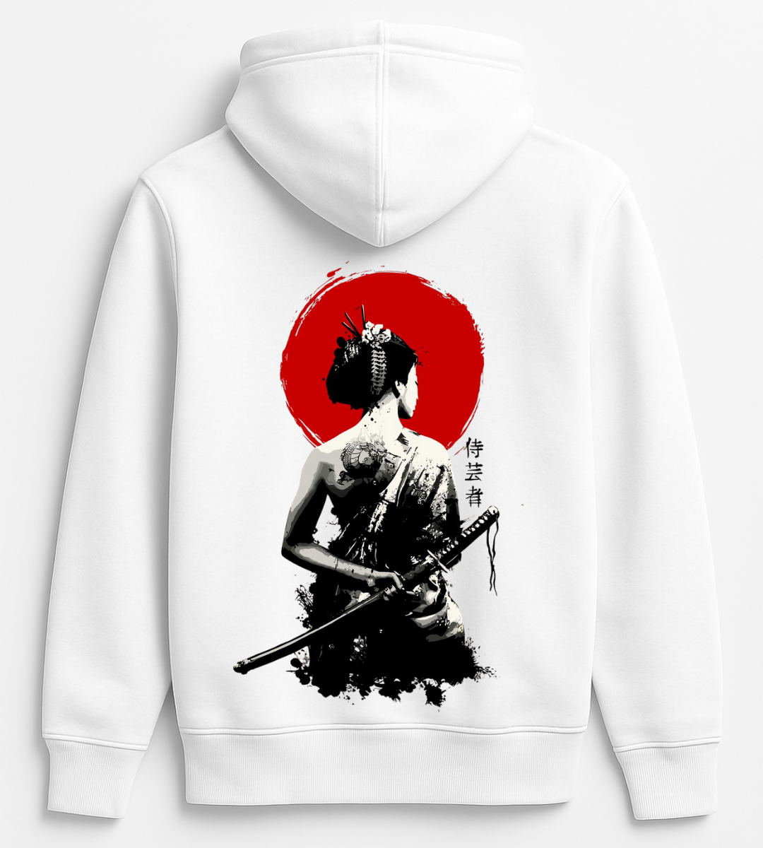 Samuray Geisha Hoodie