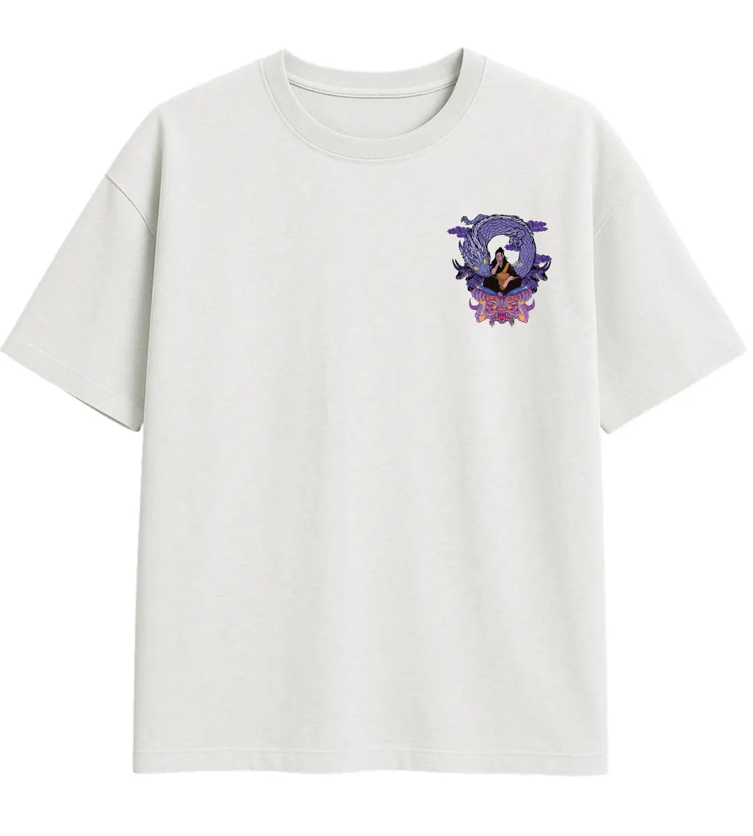 Serpent Curse Oversize T-Shirt Lorinfo