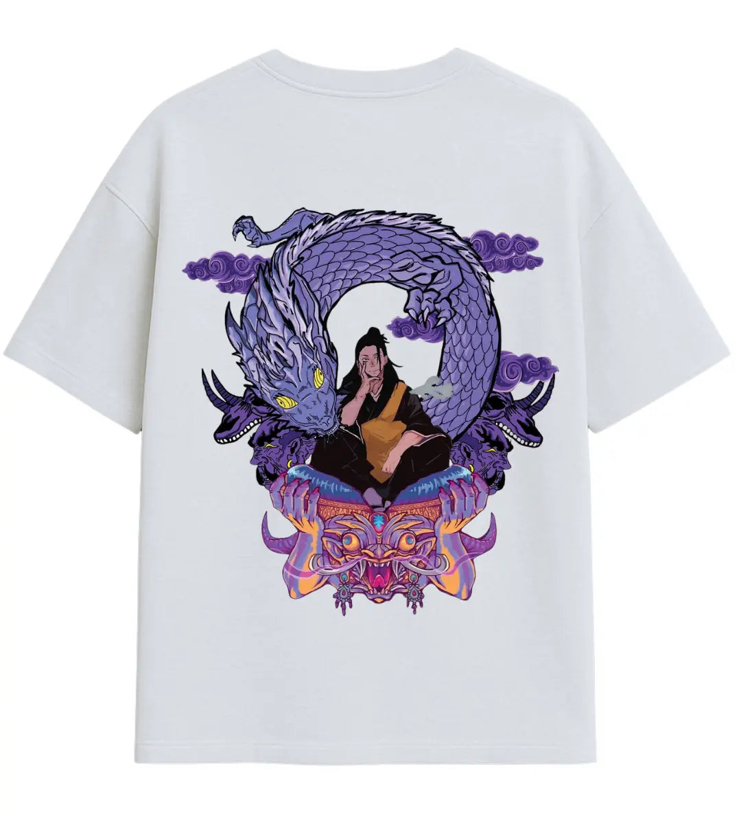 Serpent Curse Oversize T-Shirt Lorinfo