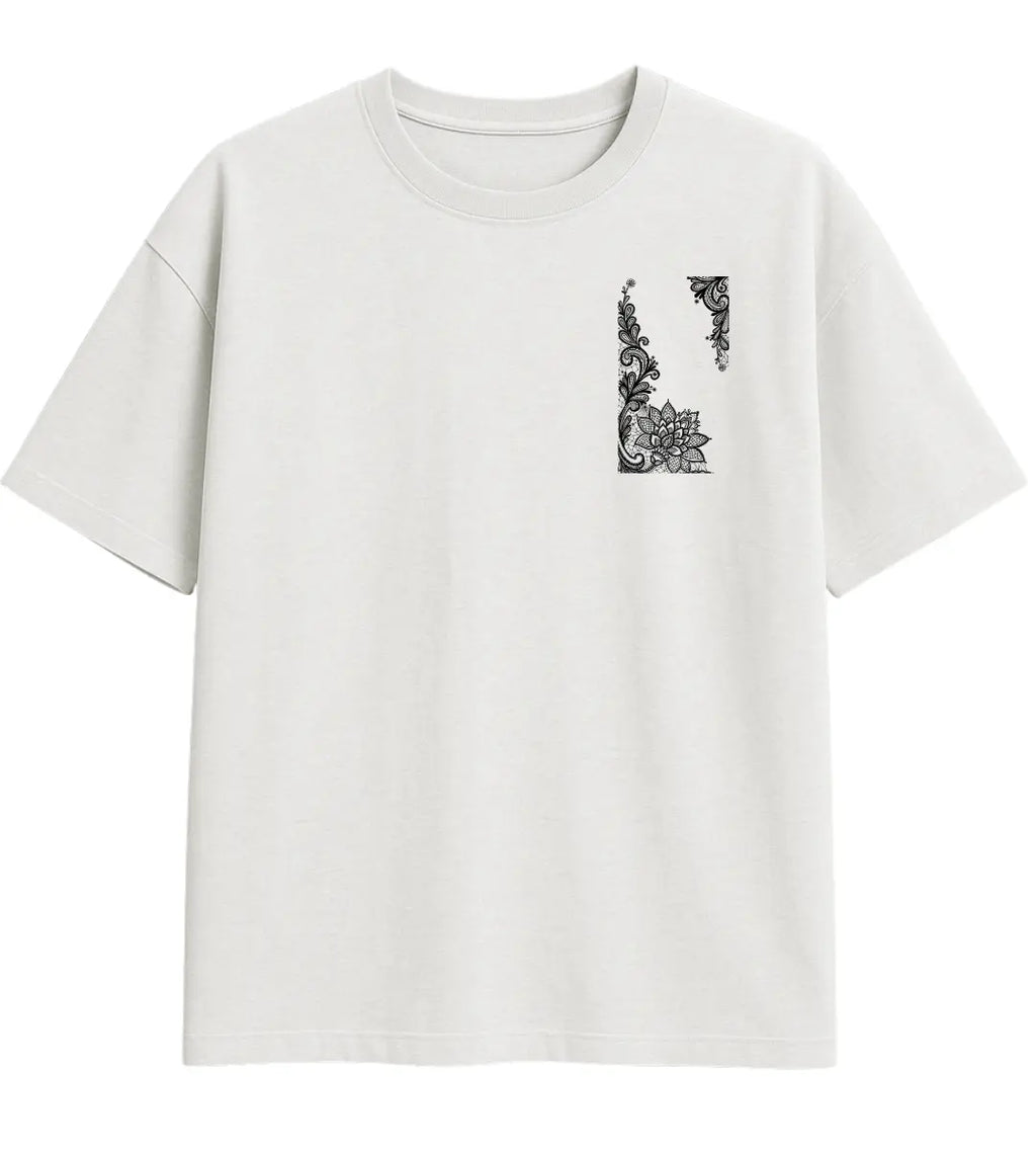 Black Ink Oversize T-Shirt Lorinfo