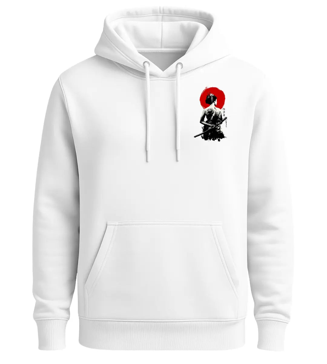 Samurai Geisha Warrior Hoodie Lorinfo