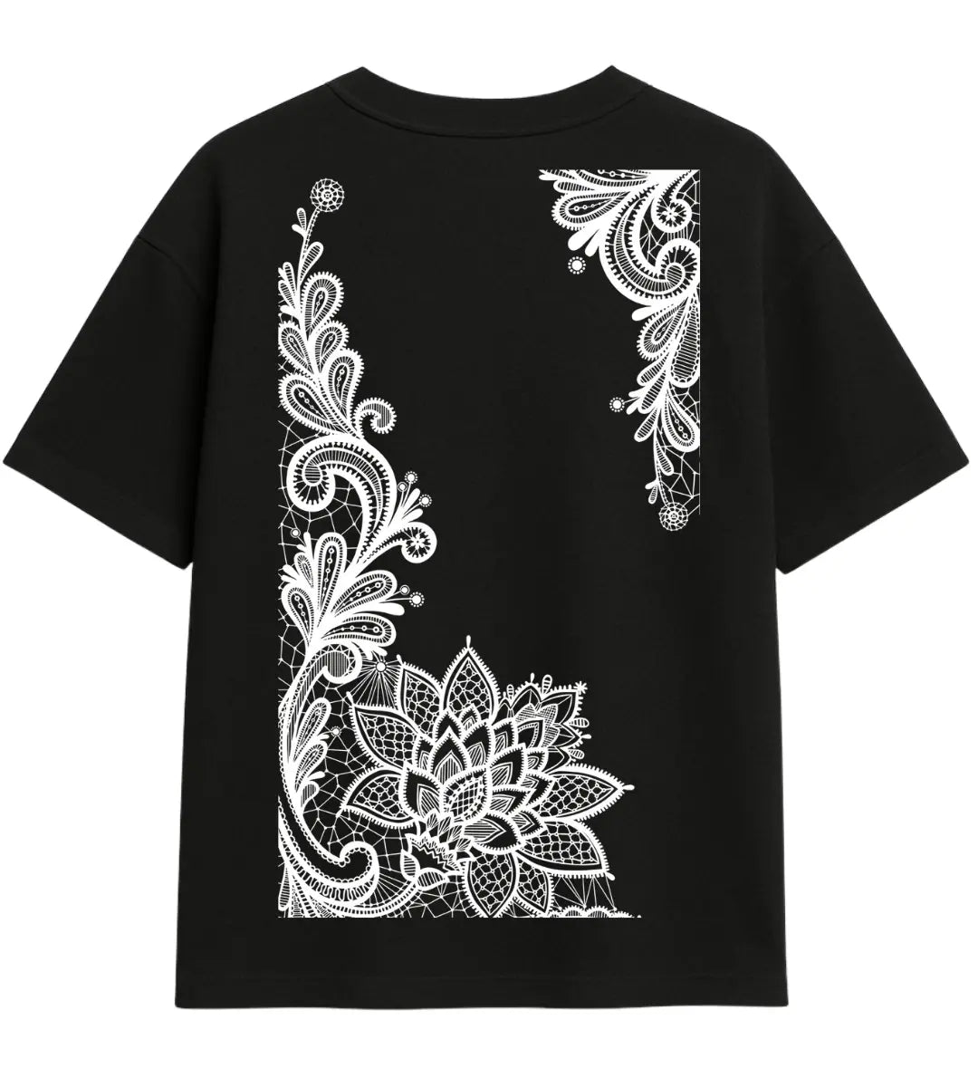 Black Ink Oversize T-Shirt Lorinfo