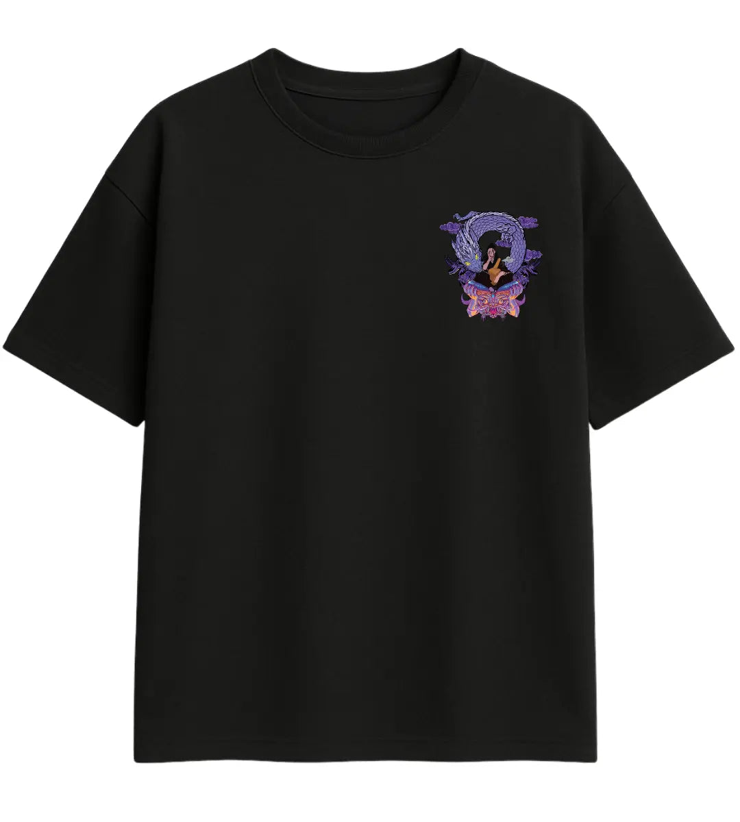 Serpent Curse Oversize T-Shirt Lorinfo
