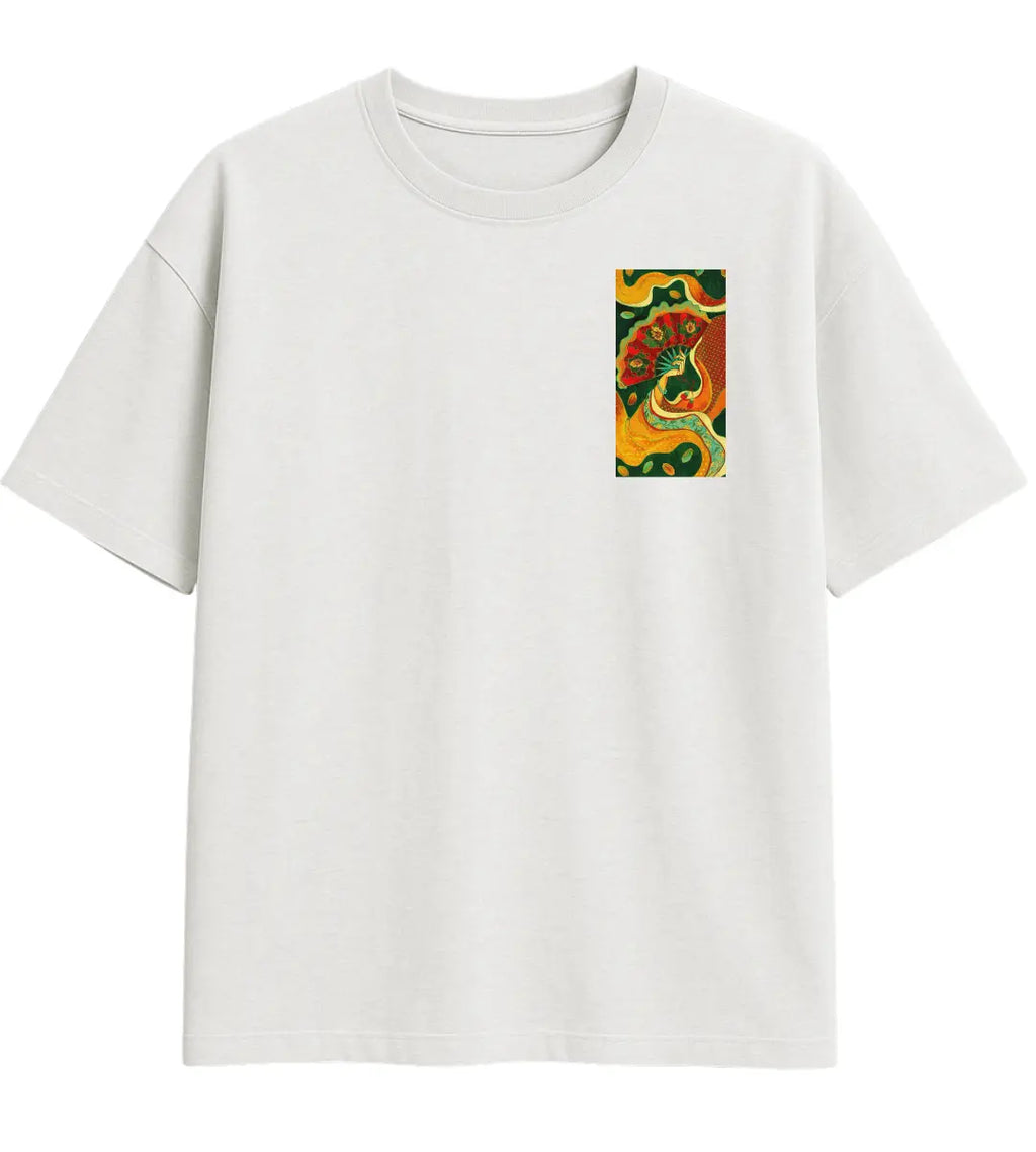 Secret Fan Oversize T-Shirt Lorinfo