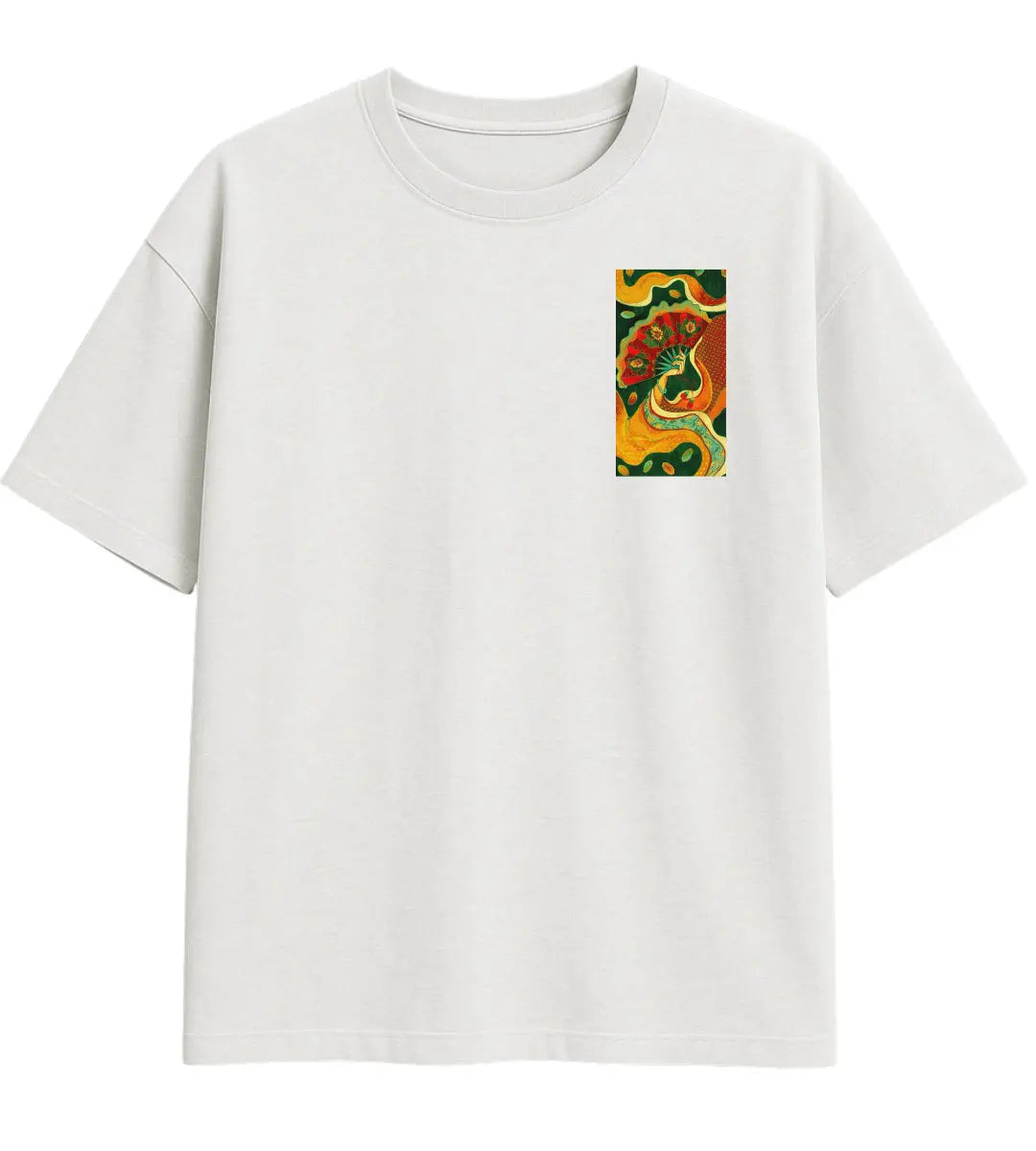 Secret Fan Oversize T-Shirt Lorinfo