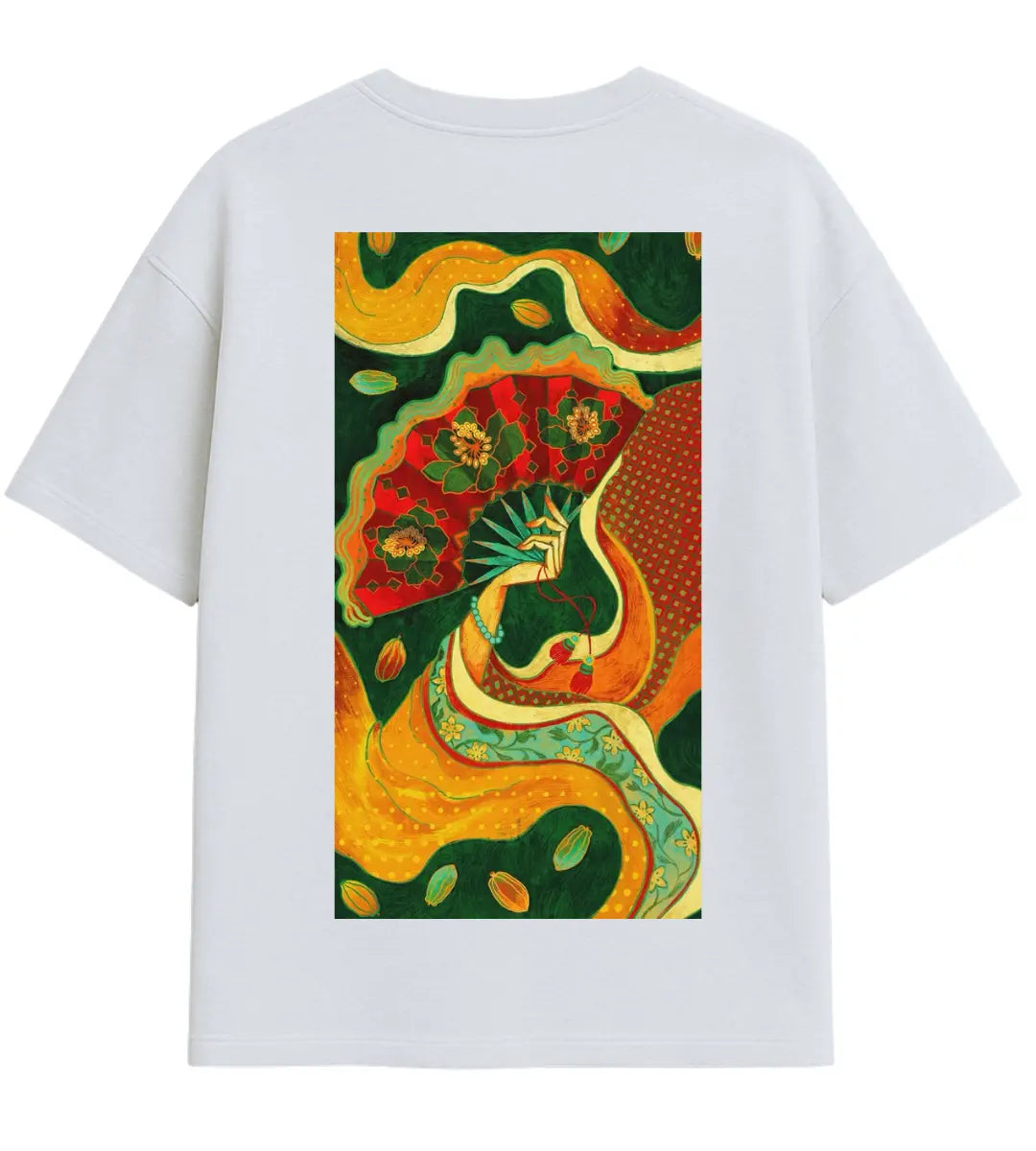 Secret Fan Oversize T-Shirt Lorinfo