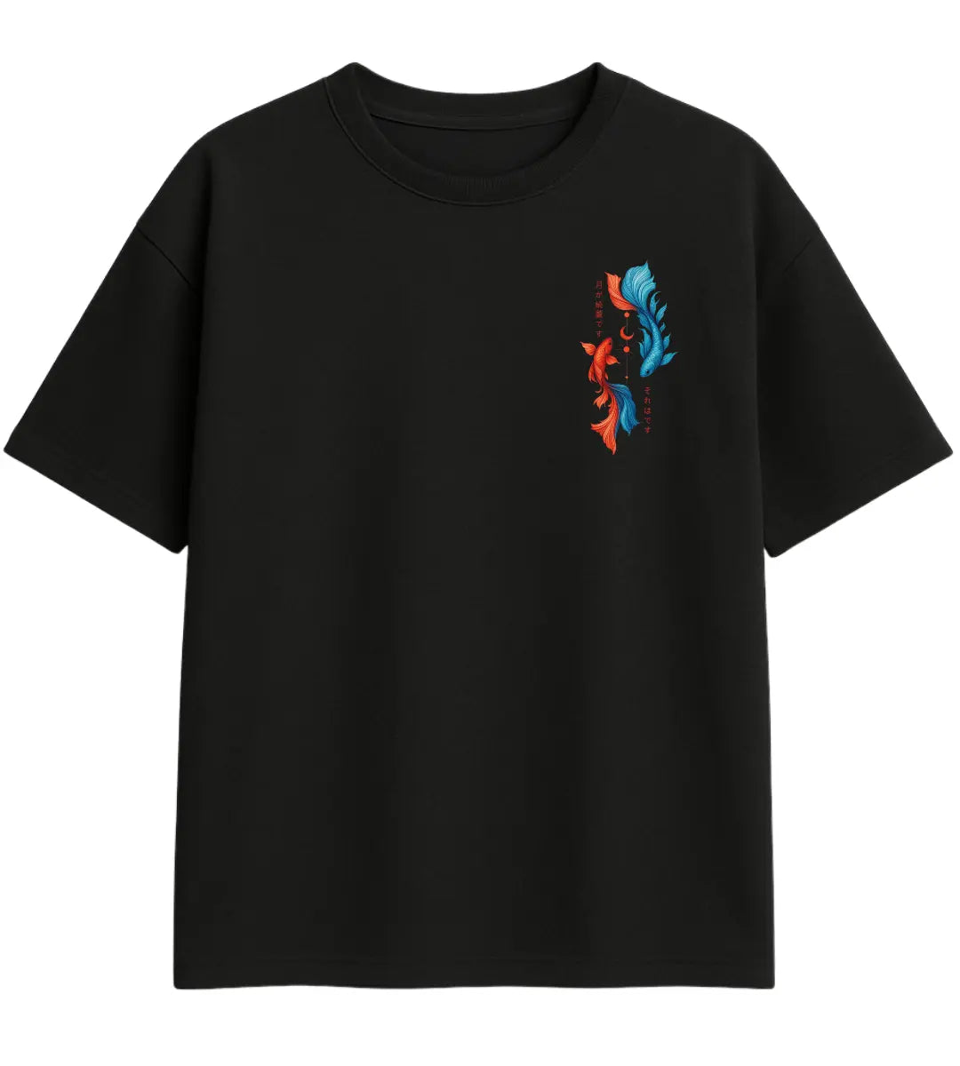 Lunar Harmony Oversize T-Shirt Lorinfo