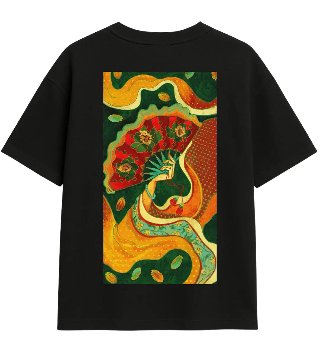 Secret Fan Oversize T-Shirt Lorinfo