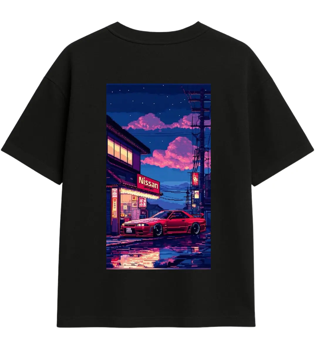 Retro Street Vibes Oversize T-Shirt Lorinfo