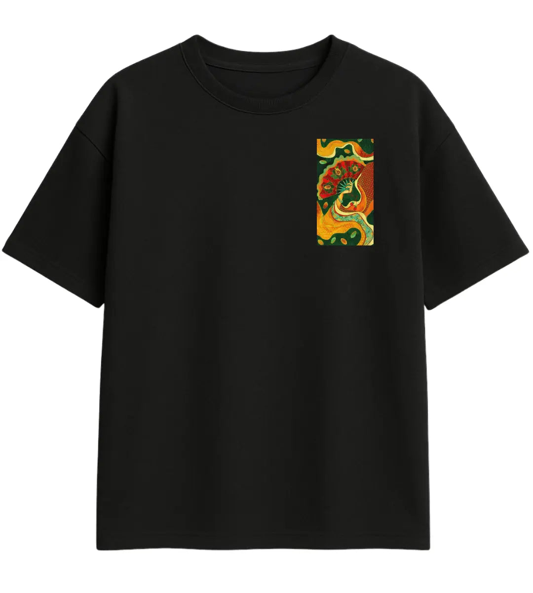Secret Fan Oversize T-Shirt Lorinfo