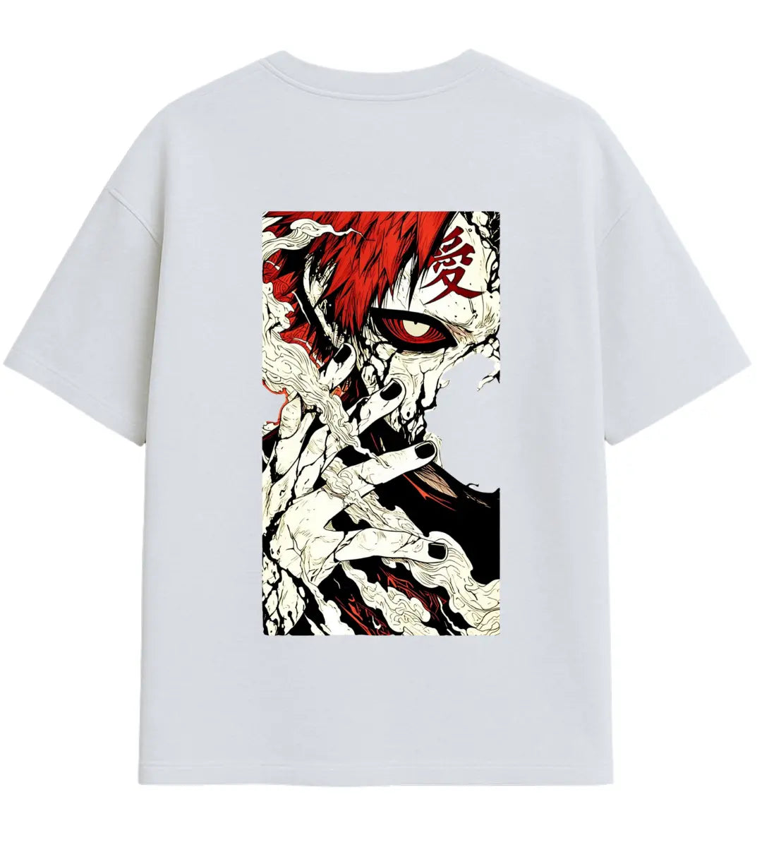 Crimson Oni Oversize T-Shirt Lorinfo