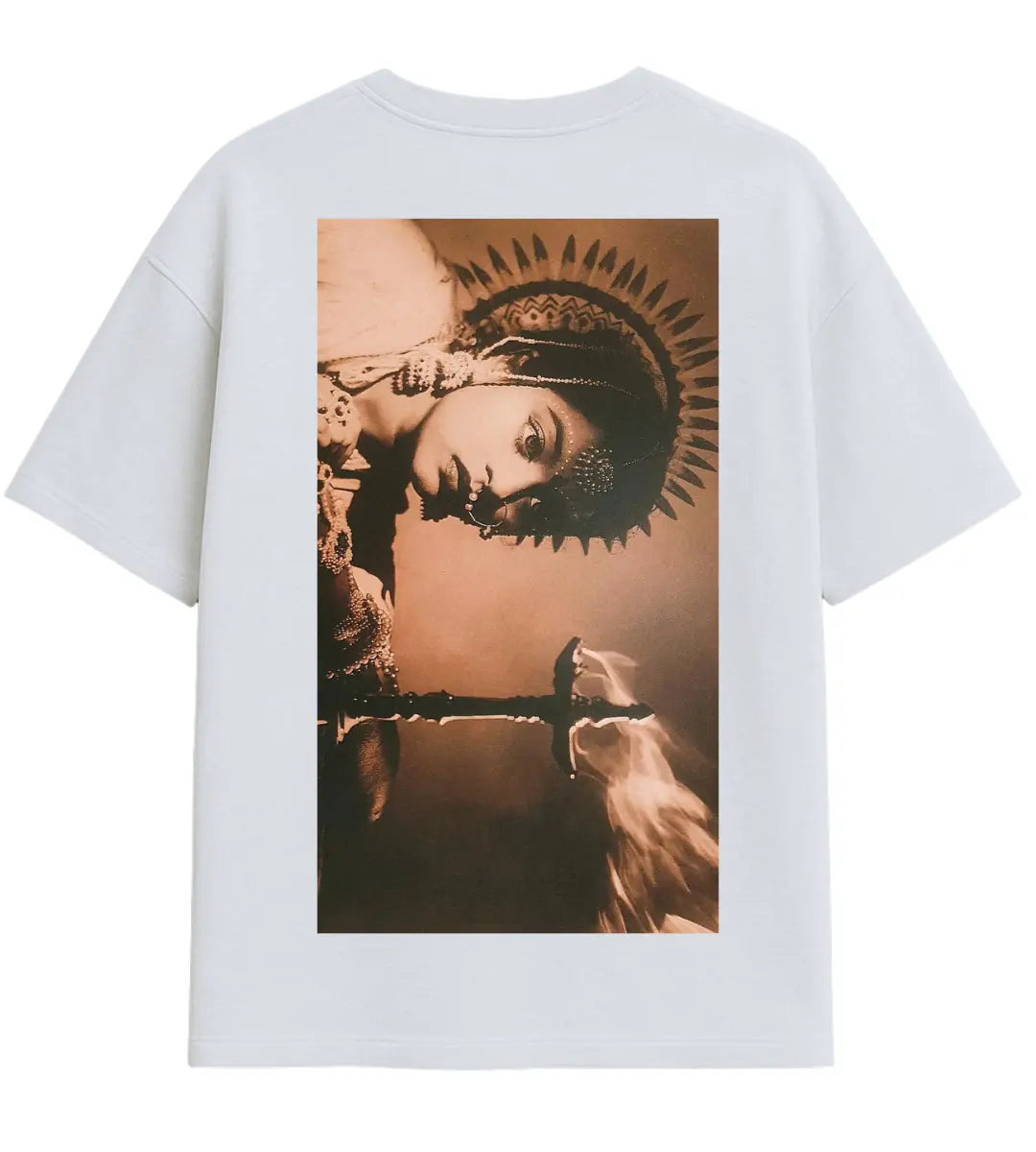 Eyes Of Flame Oversize T-Shirt Lorinfo