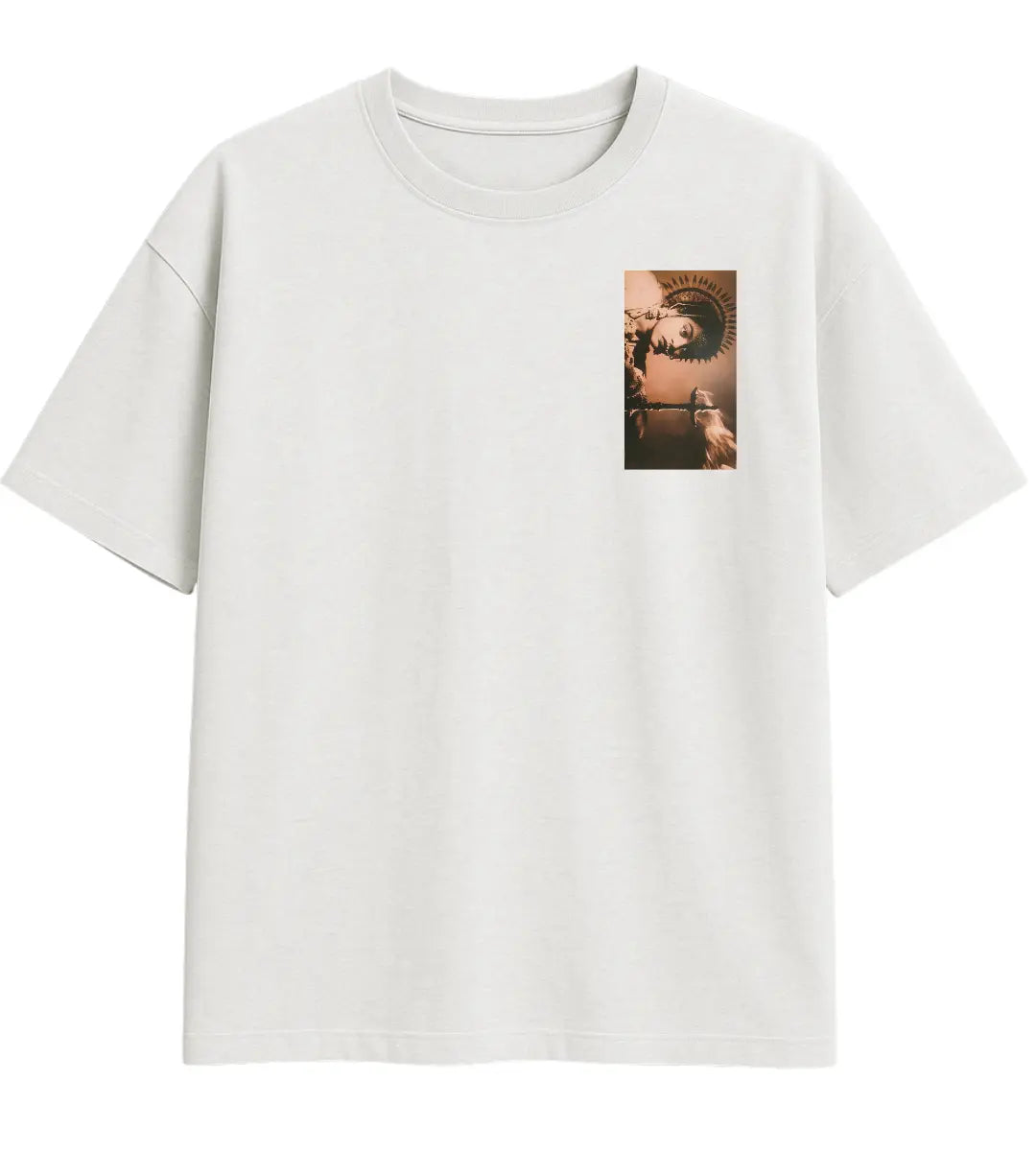 Eyes Of Flame Oversize T-Shirt Lorinfo