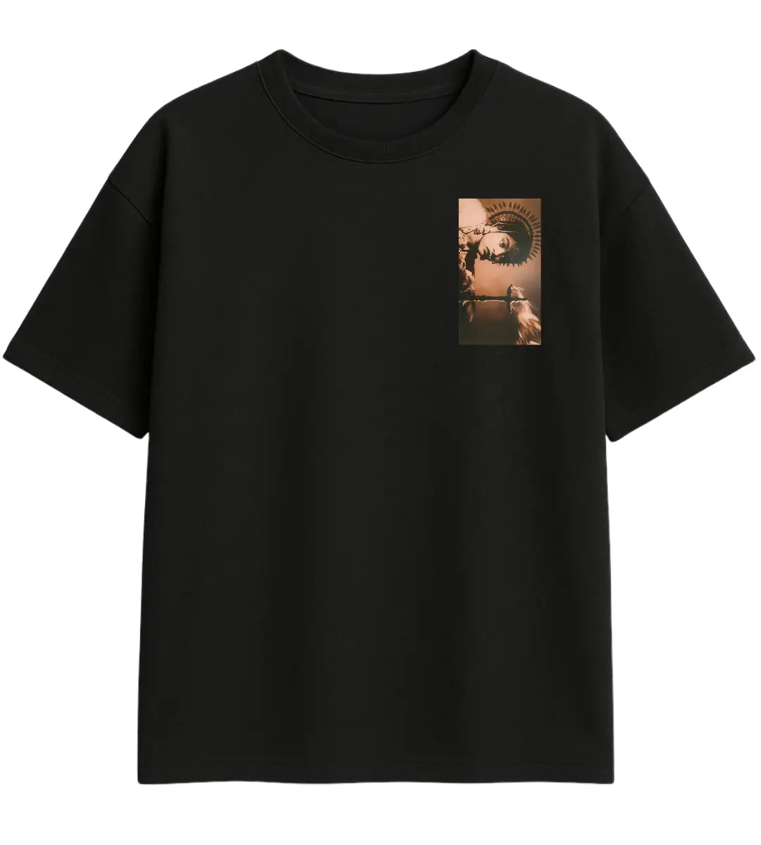 Eyes Of Flame Oversize T-Shirt Lorinfo