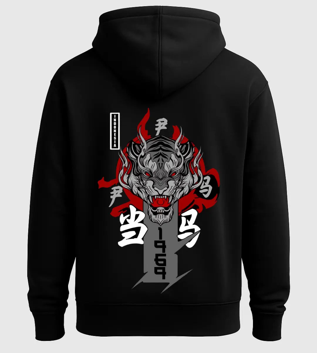 Alevli Kaplan Hoodie Lorinfo