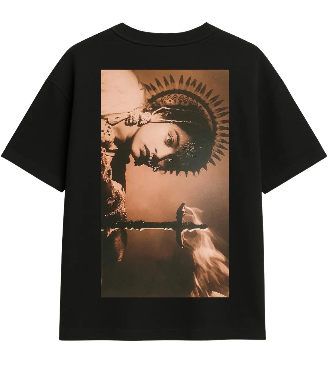 Eyes Of Flame Oversize T-Shirt Lorinfo