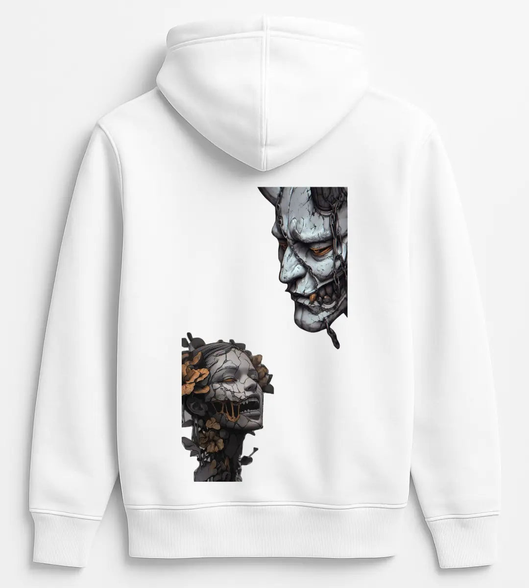 Broken Masks Hoodie Lorinfo