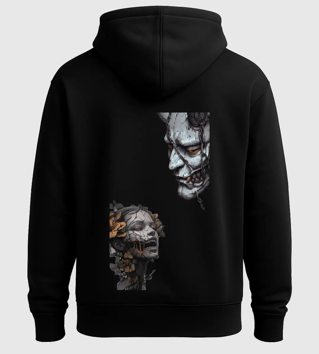 Broken Masks Hoodie Lorinfo