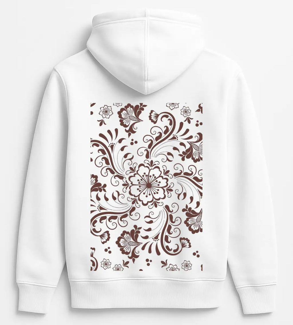 Coffee Flower Hoodie Lorinfo