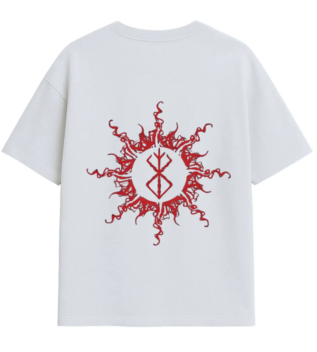 Solar Rune Oversize T-Shirt Lorinfo