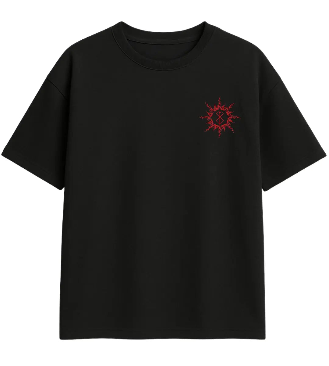 Solar Rune Oversize T-Shirt Lorinfo