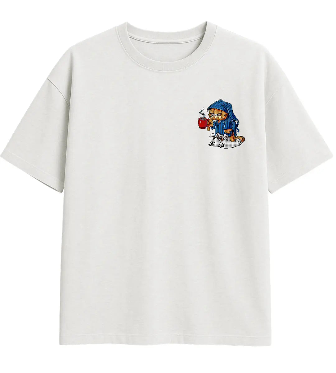 Lazy Garfield Oversize T-Shirt Lorinfo