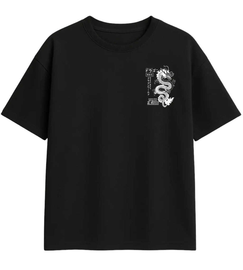 Monokrom Ejder Oversize T-Shirt Lorinfo