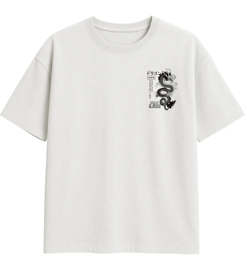 Monokrom Ejder Oversize T-Shirt Lorinfo